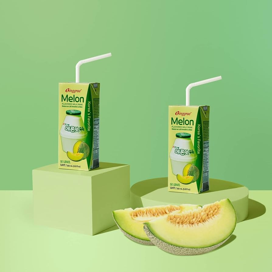 Leche sabor melon
