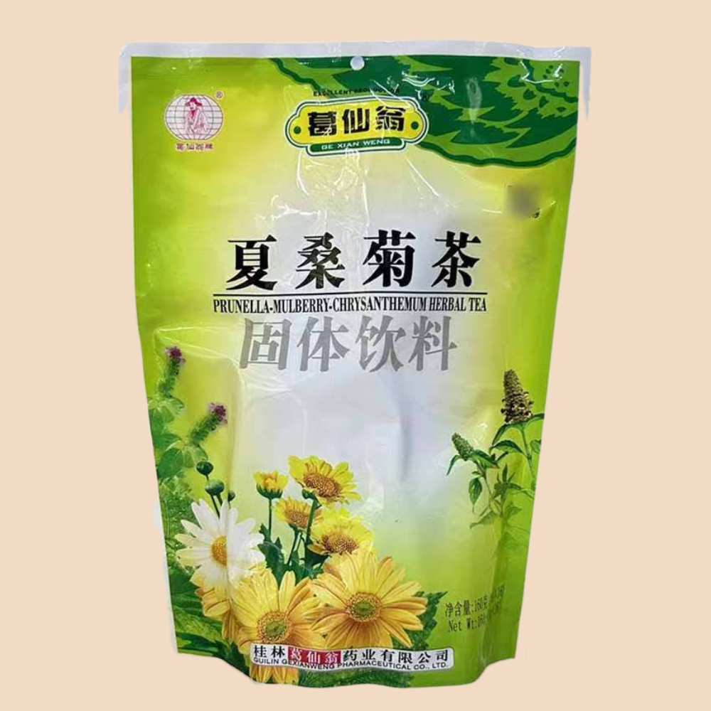 Té de mora y crisantemo