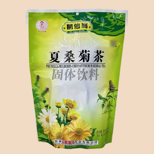 Té de mora y crisantemo