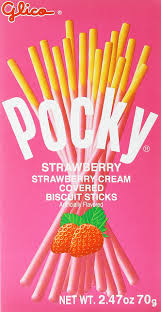 Pocky sabor fresa