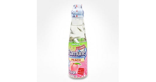 Soda ramune sabor durazno