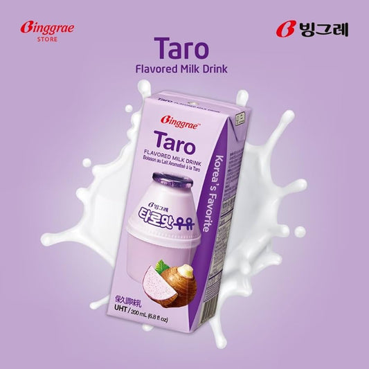 Leche sabor taro