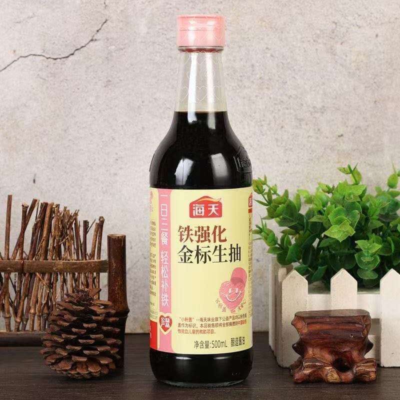 Salsa De Soya Adicionada Con Hierro